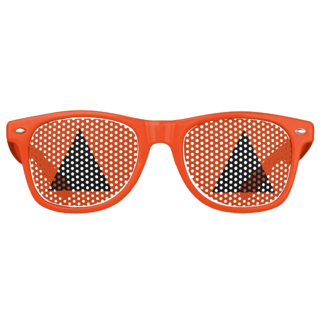 Jack-O-Lantern Retro Sunglasses (Front)