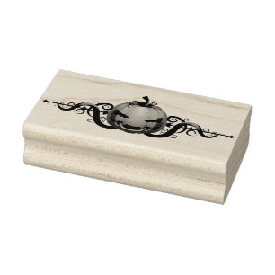 Jack-O-Lantern Rubber Stamp