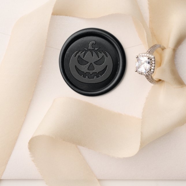 Jack O' Lantern Wax Seal Stamp (Insitu (Wedding))