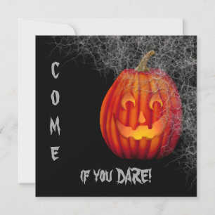 Jack o Lantern Web Halloween Party Invitation