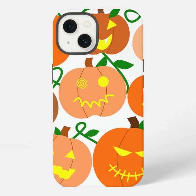 Jack-o-Lanterns Iphone Case (Back)