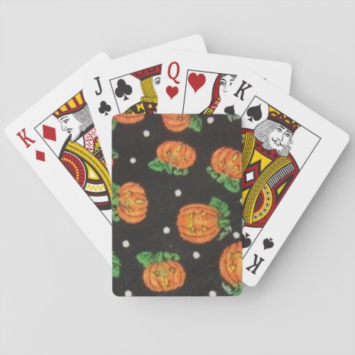 Jack O Lanterns Poker Cards