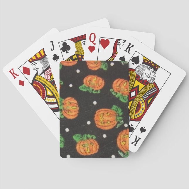 Jack O' Lanterns Poker Cards (Back)