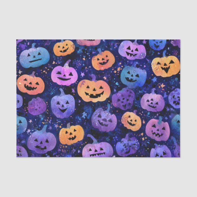 Jack o lanterns tissue paper (Front)
