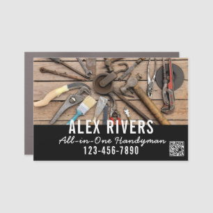 Jack of All Trades Handy Man Vehicle Advertising Car Magnet