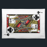Jack of Clubs Cloth Placemat<br><div class="desc">More products: www.zazzle.com/wowsmiley2</div>