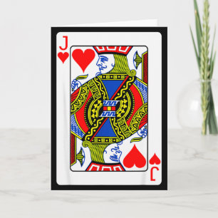 Jack Of Hearts Playing Card Valentine Costume 