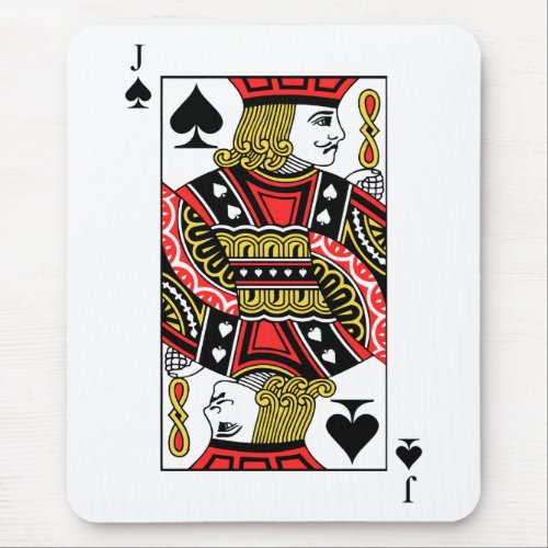 Jack of Spades Mouse Pad