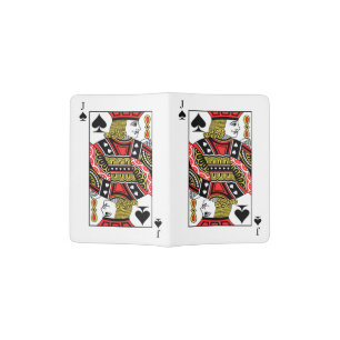 Jack of Spades Passport Holder