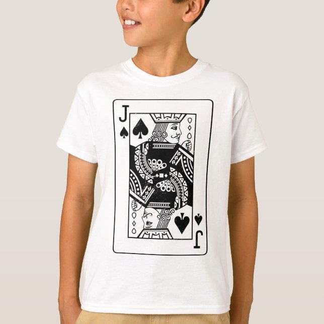 Jack Of The Spades Costume Apparel Halloween Deck  T-Shirt (Front)