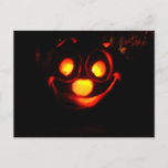 Jack O'Lantern All A'Glow Postcard