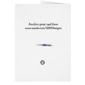 Jack o'Lantern Confetti Card (Back)