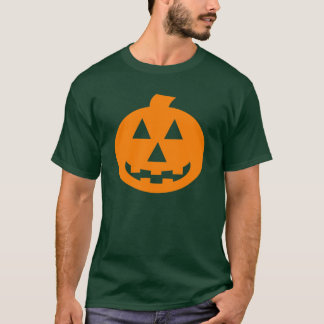 Jack o'Lantern Confetti Graphic Orange T-Shirt