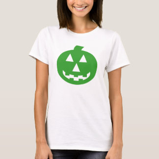 Jack o'Lantern Confetti Graphic White T-Shirt