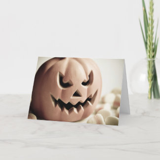 Jack O'Lantern Halloween Card