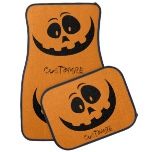 Jack O'lantern Smile Thunder_Cove Car Floor Mat