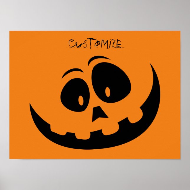Jack O'lantern Smile Thunder_Cove Poster (Front)