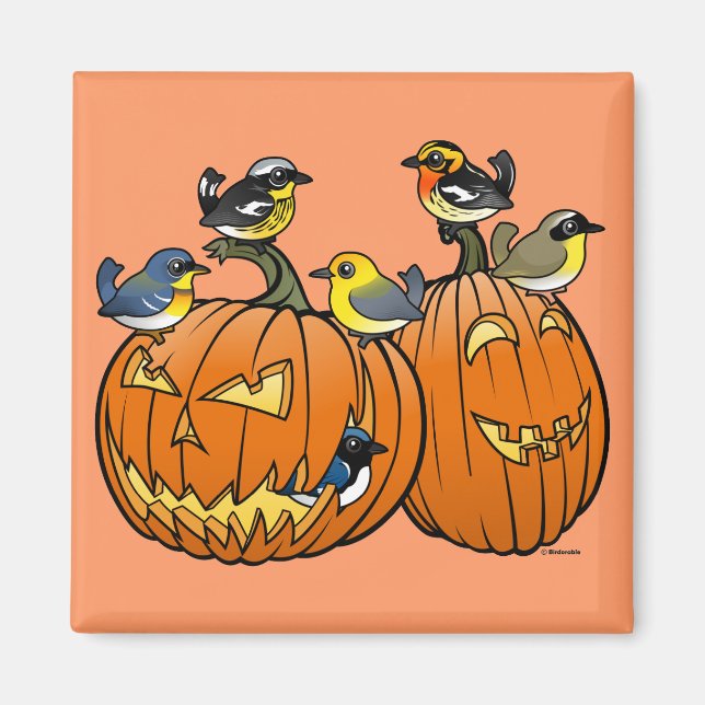 Jack O'Warbler Magnet (Front)