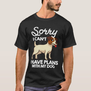 Jack Parson Russell Terrier Dog Gift Puppies Owner T-Shirt