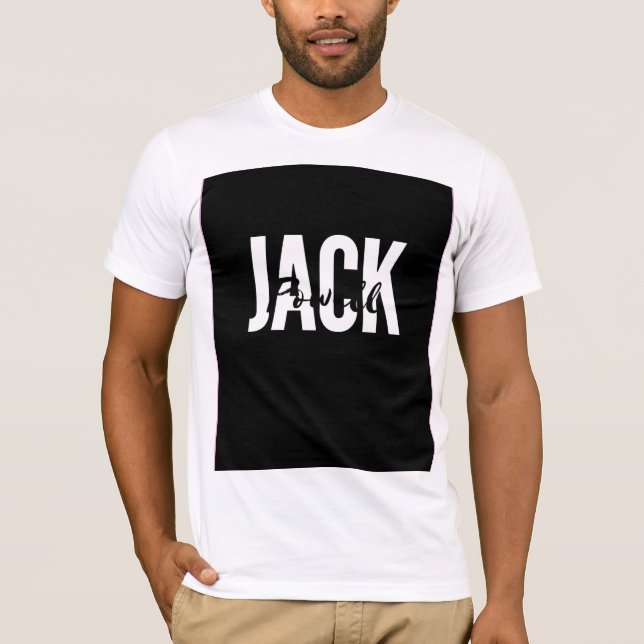 Jack Powell tshirt customised  (Front)