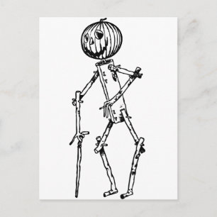 Jack Pumpkinhead Postcard
