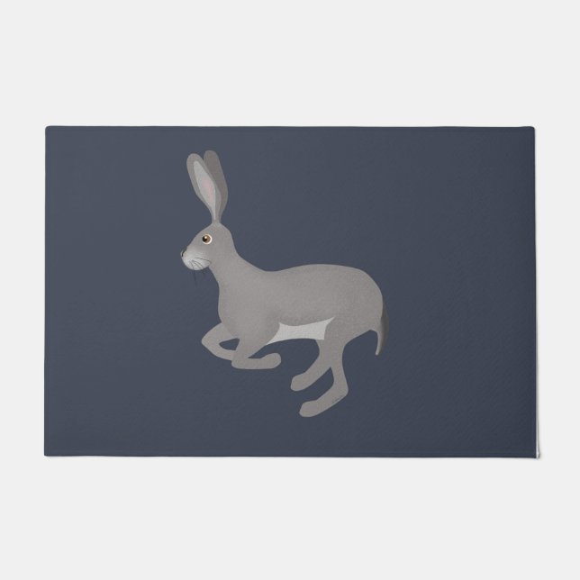 Jack Rabbit Doormat (Front)