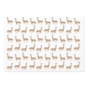 Jack Rabbits Wrapping Paper Sheets
