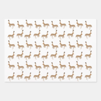 Jack Rabbits Wrapping Paper Sheets
