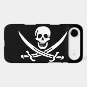 Jack Rackham; Jolly Roger Flag; Pirate Case-Mate iPhone Case (Back (Horizontal))