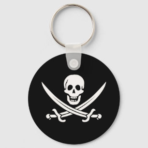 Jack Rackham Pirate Keychain