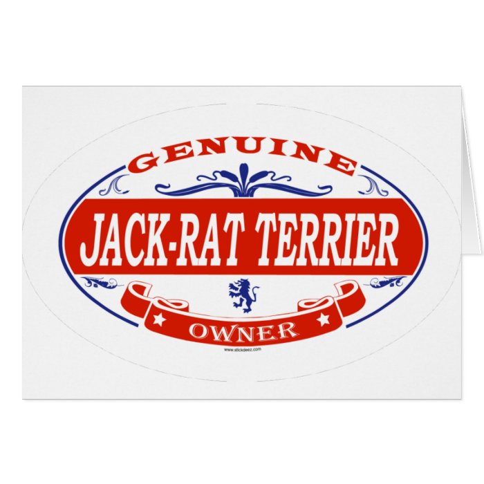 Jack Rat Terrier  Greeting Cards