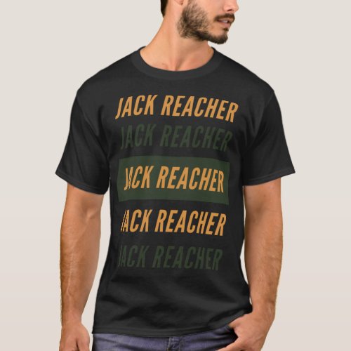 jack reacher reacher jack fictional character   T_Shirt