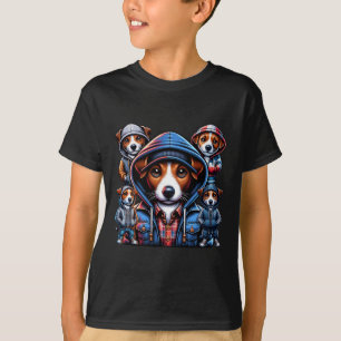 Jack Russel Gangster Dogs T-Shirt