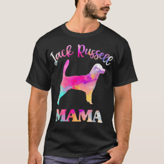 Jack Russel Terrier Mama , Mothers Day Dog Mom  T-Shirt