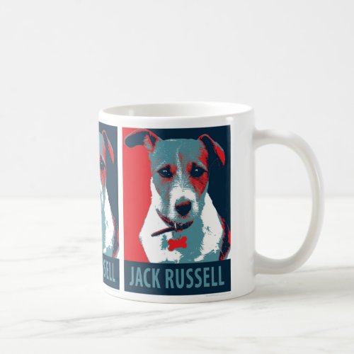 Jack Russel Terrier Political Hope Parody Coffee Mug