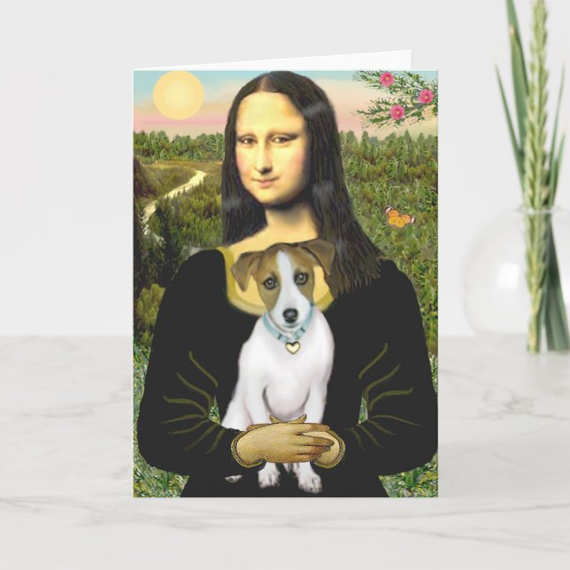 Jack Russell 10 - Mona Lisa Card (Front)