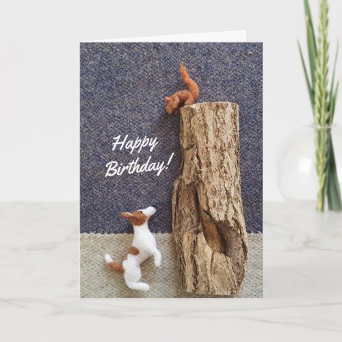 Jack Russell Birthday Card