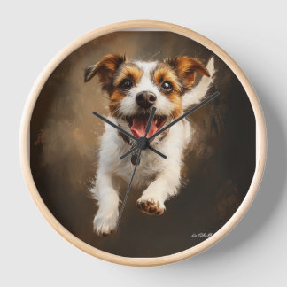 Jack Russell  Clock