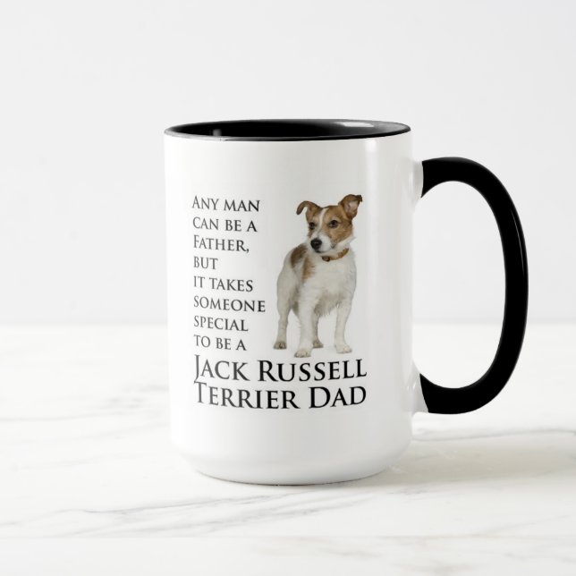 Jack Russell Dad Mug (Right)