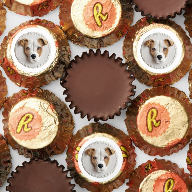 Jack Russell Dog 3D Inspired  Reese's Peanut Butter Cups (Assorted)