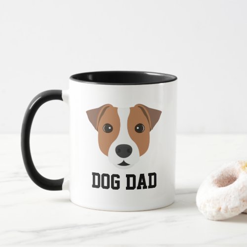 Jack Russell Dog Dad Mug