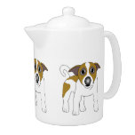 Jack Russell Dog Design Teapot