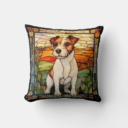 Jack Russell Dog Light Switch Cover Throw Pillow