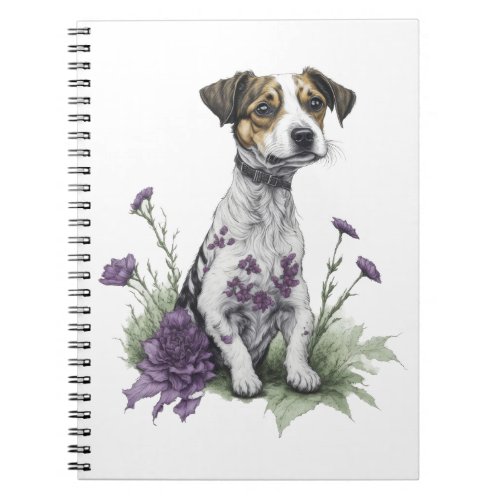 Jack Russell Dog Notebook