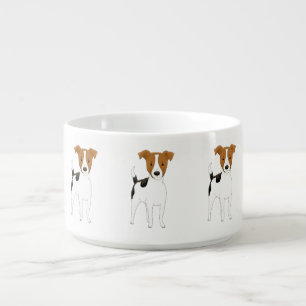 Jack Russell Dog Pattern Bowl