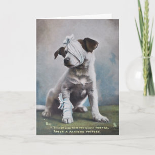 Jack Russell get well soon card