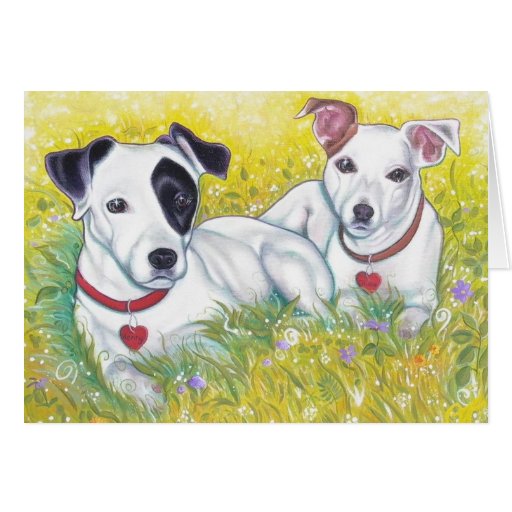 New 90 Jack Russell Anniversary Card