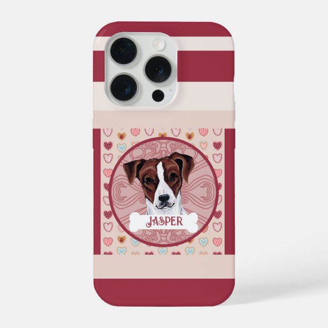 Jack Russell Heart iPhone 11 Pro Case  (Back)