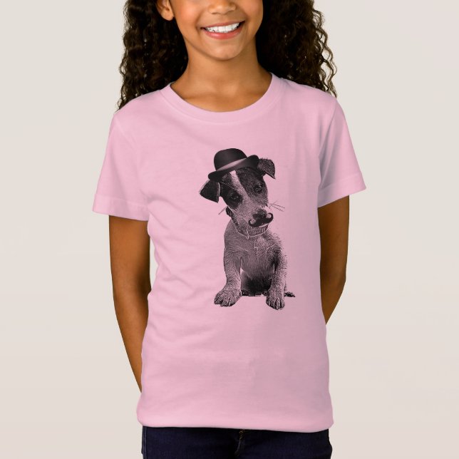 JACK RUSSELL HIPSTER T-SHIRT (Front)