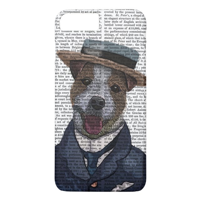 Jack Russell in Boater 2 Case-Mate iPhone Case (Back)